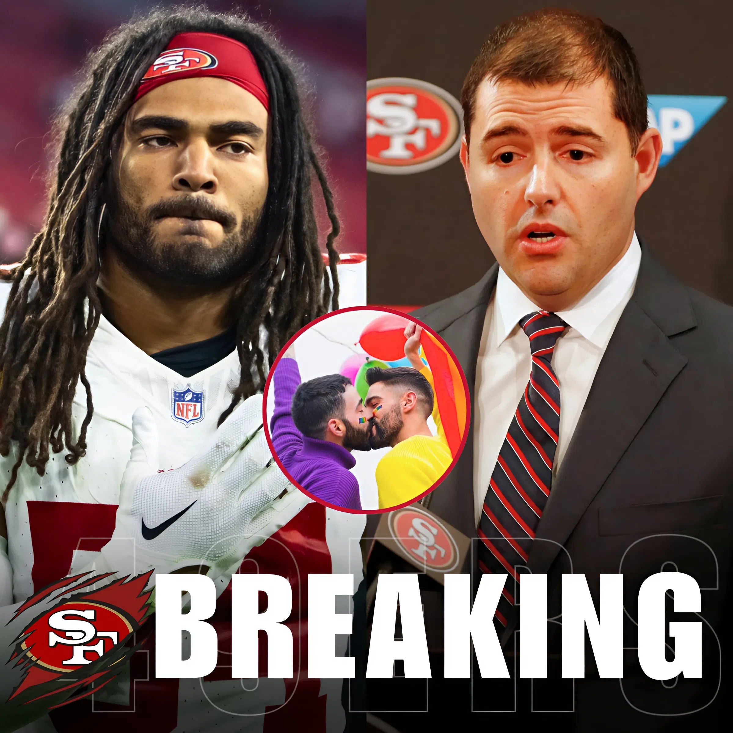 BREAKING: 49ers captain Fred Warner stands up for LGBT fans after CEO Jed York’s divisive ticket ban rocks the Bay Area... ney